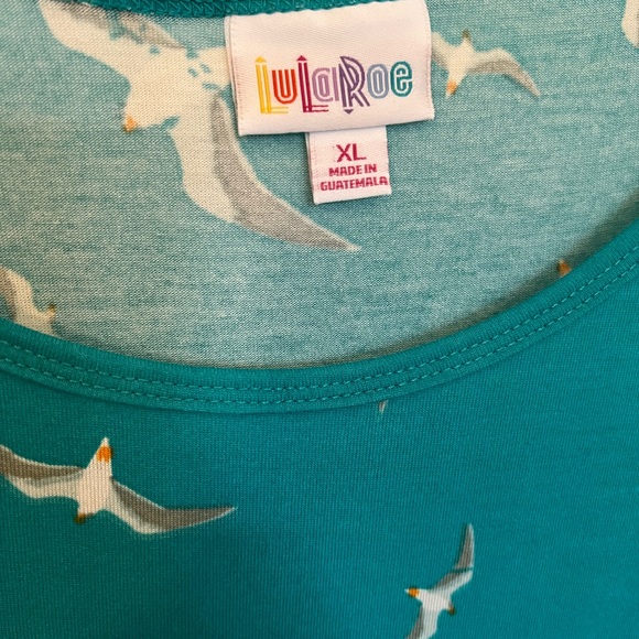 Lularoe Irma tunic seagulls birds - Picture 2 of 3